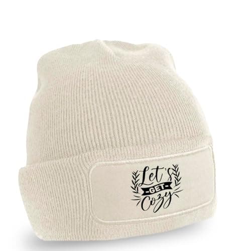 Image of D&T Lets Get Cozy Beanie Hygge Lifestyle Winter Accessories Birthday Gift for Him and Her O/S