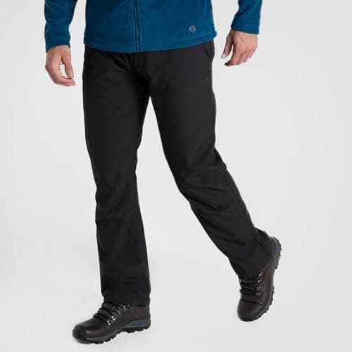 Image of Craghoppers Mens Trousers Expert Kiwi Waterproof Thermal Work, Dark Navy, 30W EU