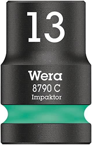 Image of Wera 8790 C Impaktor Socket, 1/2" Drive, 13 mm, 05004570001
