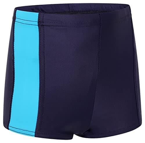 Image of Sam Caan® Boy's Swim Trunks Kids Swimming Shorts Boxer Swimwear Navy