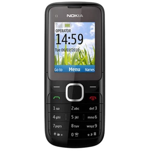 Image of Nokia C1-01 Sim Free Mobile Phone - Dark Grey