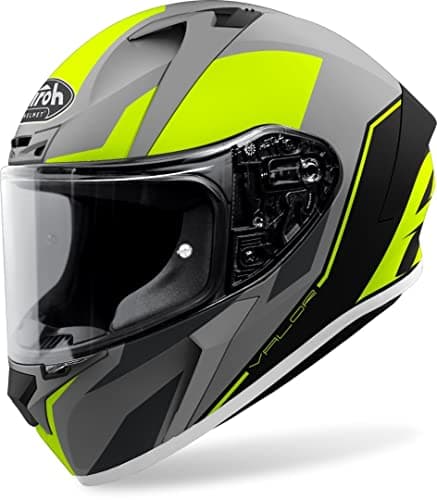 Image of Airoh Helmet Valor Wings Yellow Matt S