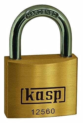 Image of Kasp 125 Premium Brass Padlock - 60 Millimeters
