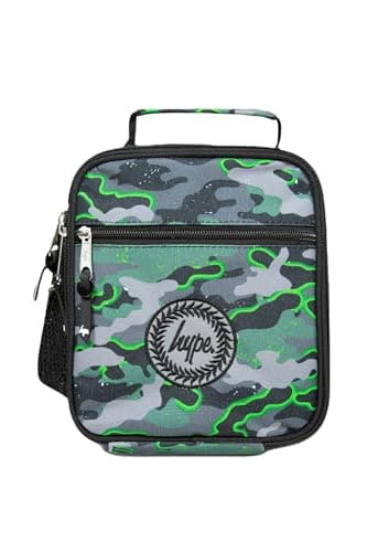 Image of hype Glow Camo Lunch Box (One Size) (Green/Black/Grey)