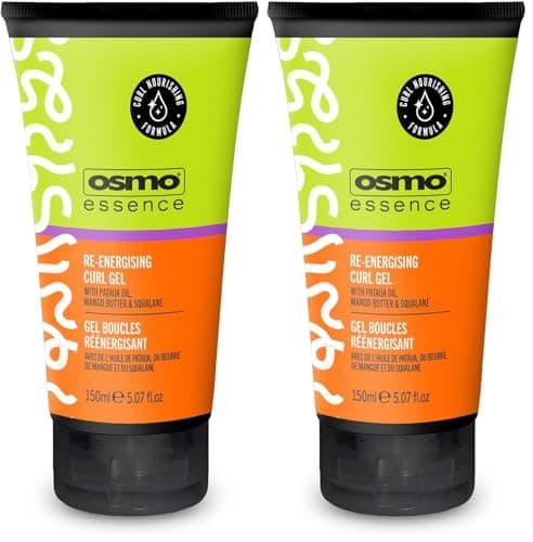 Image of Osmo Essence Re-energising Curl Defining Gel | Nourishing & Protective Gel | Style and Define Curls. 150ml (Pack of 2)