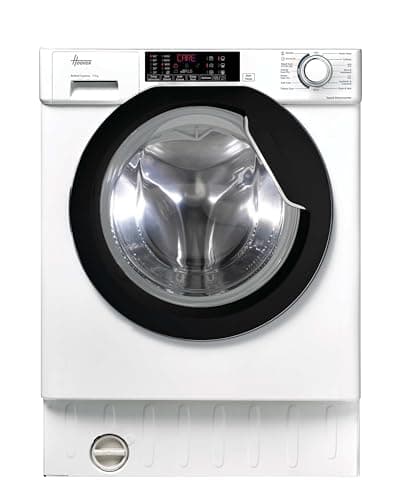 Image of Hoover H-Wash 300 Pro HBWS 494DMBW5-80 Integrated 9kg, 1400 RPM Washing Machine, A Rated - White & Black