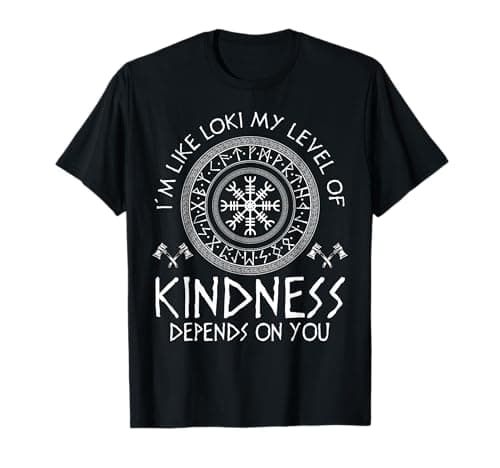 Image of Loki God Viking Norse Mythology T-Shirt
