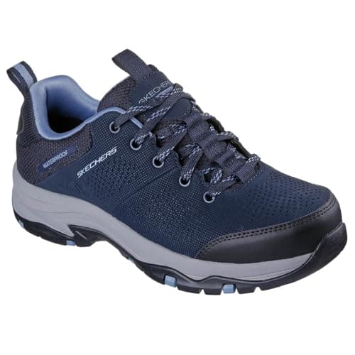Image of Skechers Trego Trail Destiny Women's Navy/Grey Hiking Shoes - UK 5