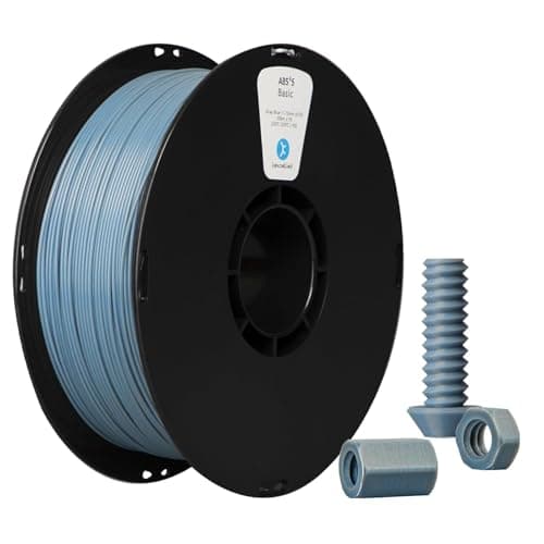 Image of Kexcelled ABS Filament 1.75mm Gray Blue, 3D Printer Filament ABS 1kg Spool (2.2lbs), Excellent Comprehensive Performance +/- 0.03mm,Fit Most FDM Printer