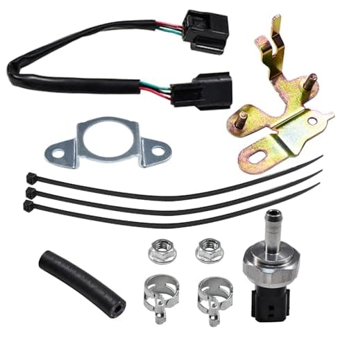 Image of Exhaust Gas Pressure Sensor Kit Compatible With Mazda 3, 6, CX-5, 2.2 D Diesel Exhaust Pressure Sensor SHY618W00 Replacement
