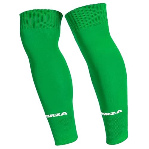 Image of FORZA Classic Pre-Cut Football Socks | Knee-High Sports Socks for Comfort & Performance – Ideal for Training & Matches (UK, Alpha, S, M, Regular, Regular, Green)