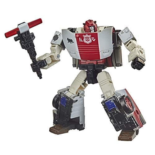 Image of Transformers War for Cybertron Netflix Trilogy White 6 Inch Action Figure Deluxe Class Exclusive - Red Alert