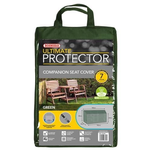 Image of Bosmere Ultimate Protector Conversation Seat Cover 2 Seat Green U620G