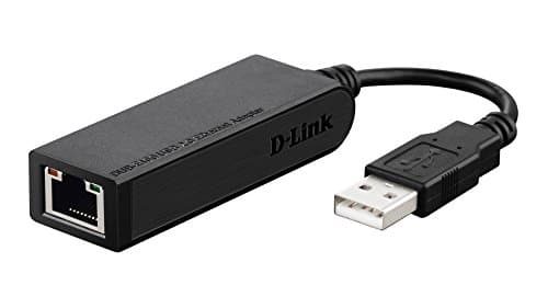 Image of D-Link DUB-E100 High-Speed USB 2.0 Fast Ethernet 10/100 Mbit/s Ethernet Adapter , Black