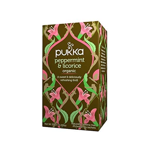 Image of Pukka Individually Enveloped Tea Bags Peppermint & Liquorice Ref 5060229011114 Pack 20