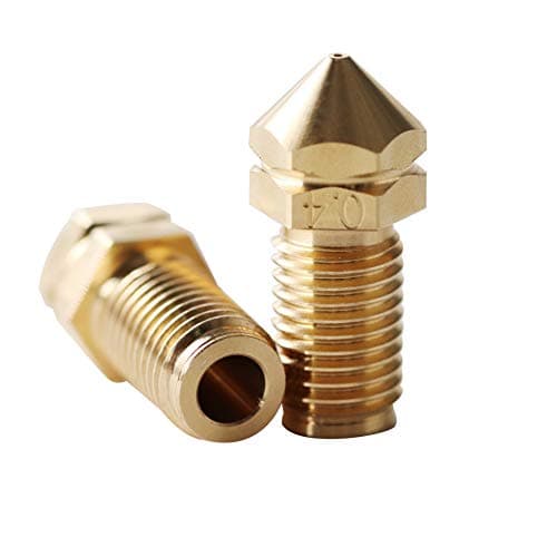 Image of 2pcs 3D Printer Replacement Spare Parts Print Brass Nozzle 0.4mm Compatible with 3.0mm Ultimaker3 Ultimaker 3 Extended Ultimaker S5 3D Printer