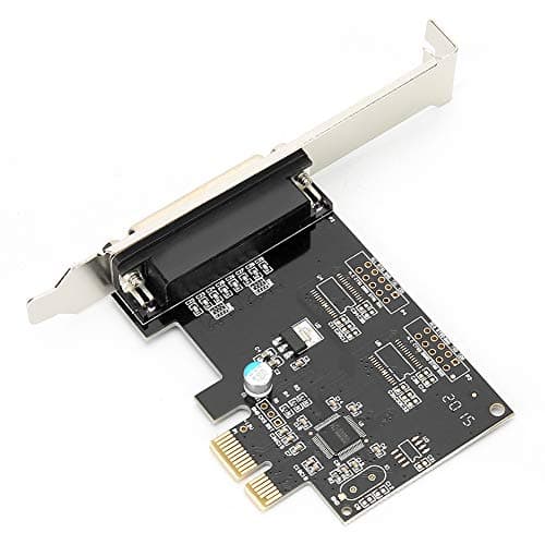 Image of Topiky PCIE to Parallel Expansion Card, PCI Express to DB25 LPT Parallel Port Adapter with Low Profile Bracket for Windows, for OS X and for Linux, SPP/EPP/ECP