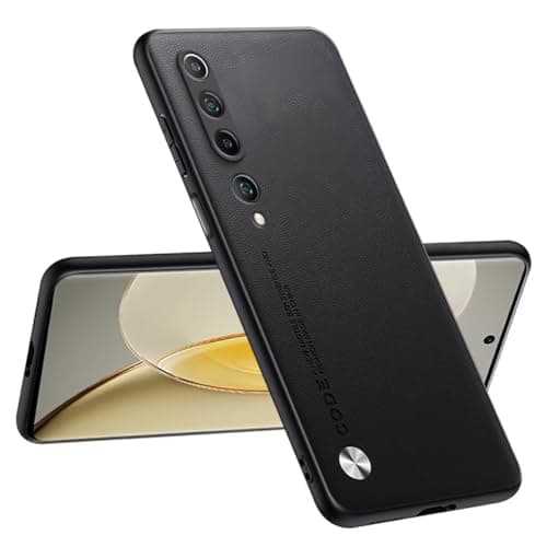 Image of Topme Phone Case Compatible with Xiaomi MI 10 5G (6.67") – Secure and Stylish Protection - Black