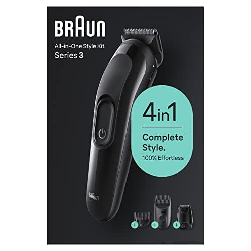 Image of Braun All-In-One Style Kit Series 3 SK3400, 3-in1 Kit For Beard, Hair & More