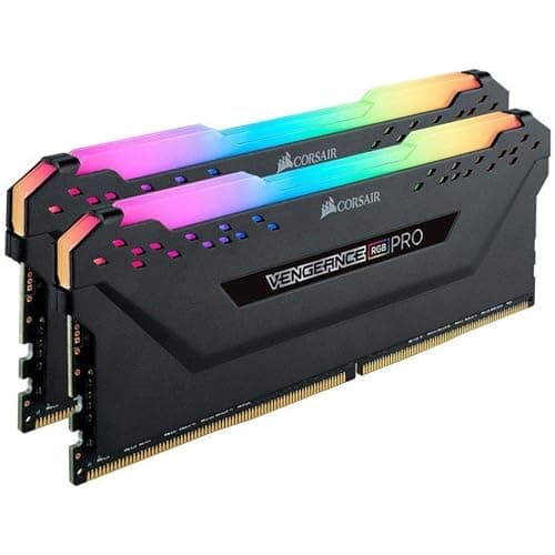 Image of Corsair VENGEANCE RGB PRO 16GB (2x8GB) DDR4 3600 (PC4-28800) C18 AMD Optimized Memory – Black