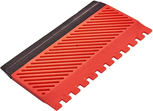 Image of Wall Tile Adhesive Hand Tool Applicator + Flexible Rubber Grout Spreader Cutter