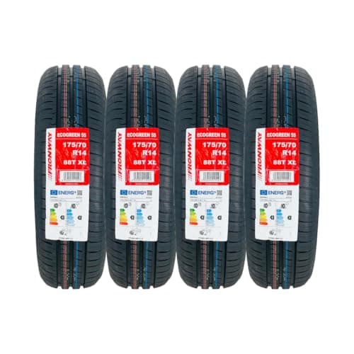 Image of 175/70R14 FRONWAY ECOGREEN-55 88T XL Car Tyre – Fuel Efficient, Low Noise, Extra Load – Radial Tyres | 175 70 14 (4)