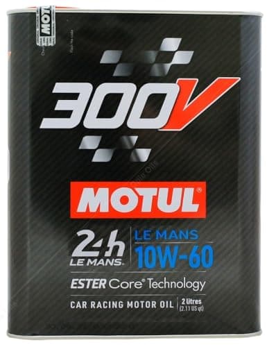 Image of Motul 300V Le Mans 10W60 Fully Synthetic Ester Core Racing Motor Engine Oil, 2 Litres