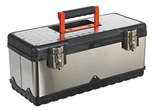 Image of Sealey Ap505S Stainless Steel Toolbox 505Mm With Tote Tray