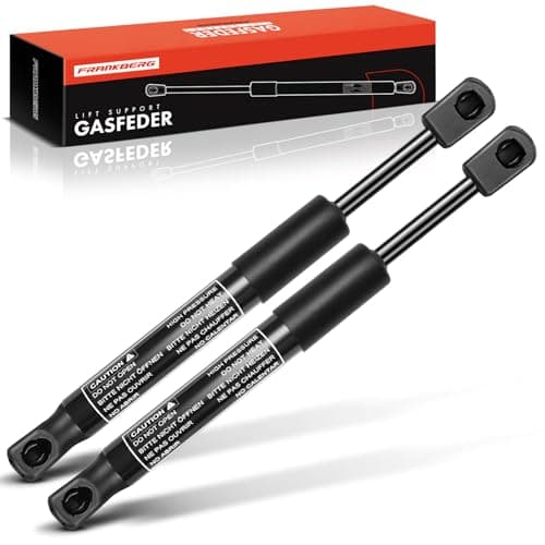 Image of Frankberg 2x Gas Struts Tailgate Compatible with Golf MK III All Engine Convertible 1993 1994 1995 1996 1997 1998 Replace# 1E0827550