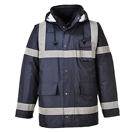 Image of Portwest Iona Lite Traffic Jacket, Size: L, Colour: Navy, S433NARL