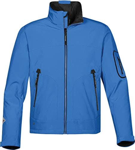 Image of Stormtech Mens Cruise Softshell Jacket (XL) (Electric Blue/Black)