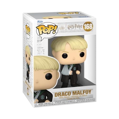 Image of Funko POP! Movies: Harry Potter Prisoner Of Azkaban - Draco Malfoy With Broken Arm - Collectable Vinyl Figure - Gift Idea - Official Merchandise - Toys for Kids & Adults - Movies Fans