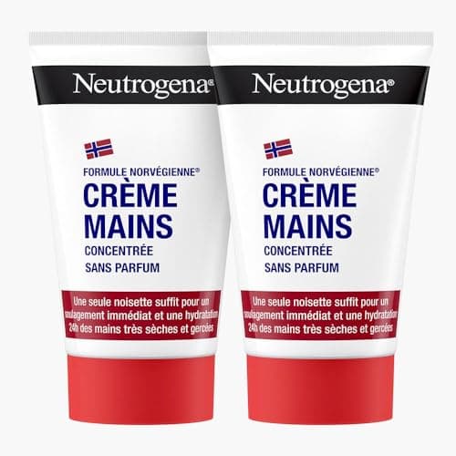 Image of Neutrogena Concentrated Fragrance Free Hands Cream 2 x 50ml