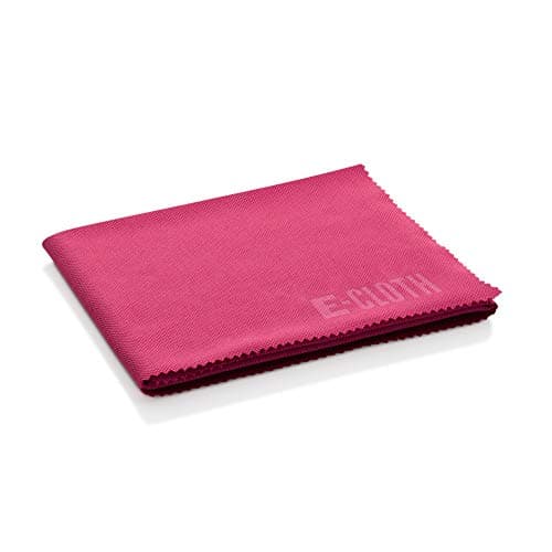 Image of E-Cloth Glass & Polishing Cloth, Sustainable Microfibre Cleaning Cloth Set, Perfect Cleaner for Glass, Windows and Mirrors, Washable and Reusable, 100 Wash Promise, Assorted Colours, 1 Pack