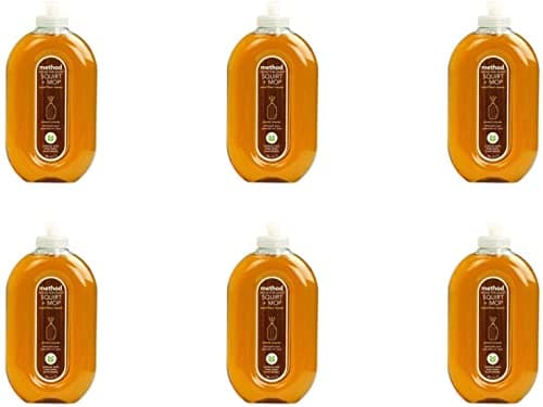 Image of Method Wood for Good Floor Cleaner Almond 739 ml (Pack of 6)
