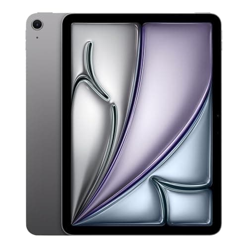 Image of 2024 Apple iPad Air (11-inch, Wi-Fi, 128GB) - Space Gray (Renewed)