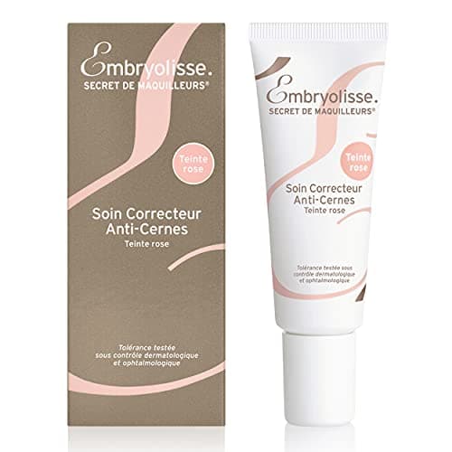 Image of Embryolisse - Concealer Correcting Care Cream, Pink Shade - Reduce Puffiness, Instantly Conceal Dark Circles - Gentle on Sensitive Eye Area - Long Lasting Natural Results - 8ml