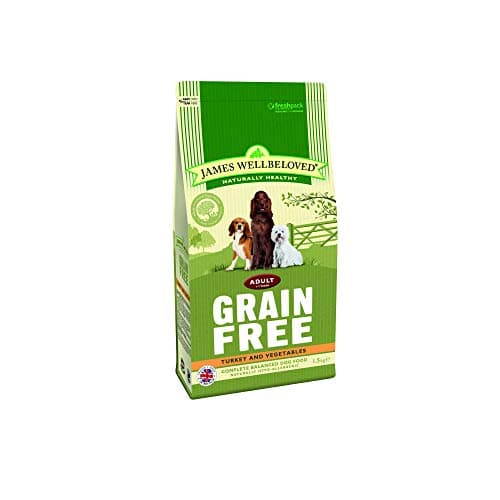 Image of James Wellbeloved Dog Food Grain Free Turkey and Veg Adult (1.5kg)