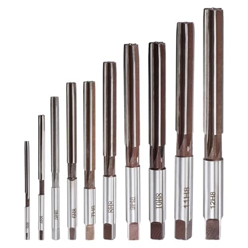 Image of sourcing map Hand Reamers Set H8 Accuracy Alloy Tool Steel 6 Flutes Straight Shank Milling Cutter Tool 10pcs (3mm, 4mm, 5mm, 6mm, 7mm, 8mm, 9mm, 10mm, 11mm, 12mm)