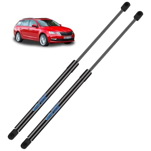 Image of Koaudb 2Pcs Boot Struts for Skoda Octavia Mk2 Combi Estate 1Z5 2004-2013 Rear Tailgate Boot Gas Struts Lift Support System Gas Strut Heavy Duty 480N 492MM Car Tailgate Boot Struts Replace #1Z9827550