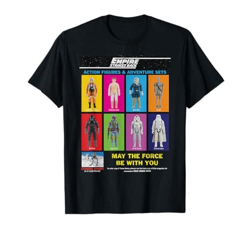 Image of Star Wars The Empire Strikes Back Action Figures T-Shirt