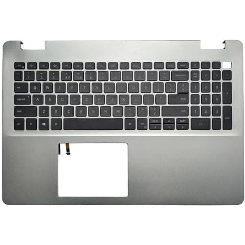 Image of For Compatible With 5000 5593 Laptop Palmrest Upper Cover Case Latin Spanish US UK Keyboard 7G0RN(US BACKLIT)