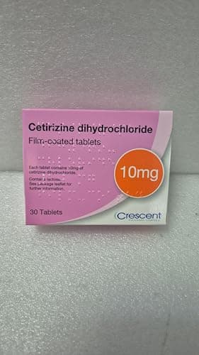 Image of 6 Months Supply Cetirizine Hayfever Allergy Tablets 30 x 6