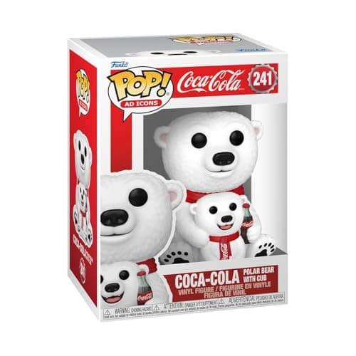 Image of Funko Pop! & Buddy: Coca Cola Polar Bear-Cola - Bear & Cub - Collectable Vinyl Figure - Gift Idea - Official Merchandise - Toys for Kids & Adults - Ad Icons Fans - Model Figure for Collectors