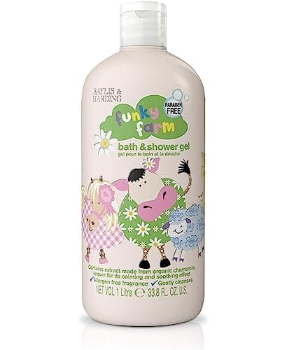 Image of Baylis & Harding Funky Farm Bath and Shower Gel, 1l