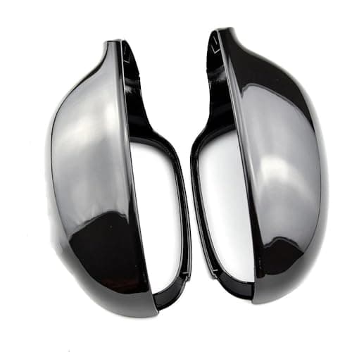 Image of 1K0857538 1K0857537 For VW For Golf For MK5 2006 2007 2008 2009 2010 Replacement Rearview Side Wing Mirror Cover Car Mirror Housing(Black)