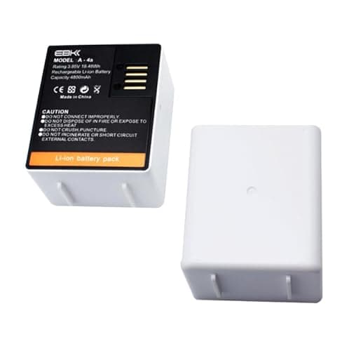 Image of EBKK 2 Pack Replacement Batteries for Arlo Pro 4 / Pro 3 / Pro 5/5S 2K / Arlo Ultra/Ultra 2 Wireless Security Camera VMA5400 3.85V A-4a