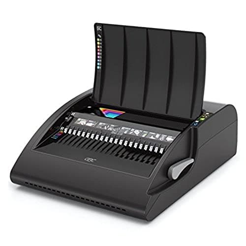Image of GBC CombBind C210E Binding Machine, Electronic Punching, 20 Sheet Punching Capacity, 450 Sheet Binding Capacity, A3, A4 and A5, Black, 4401927UK