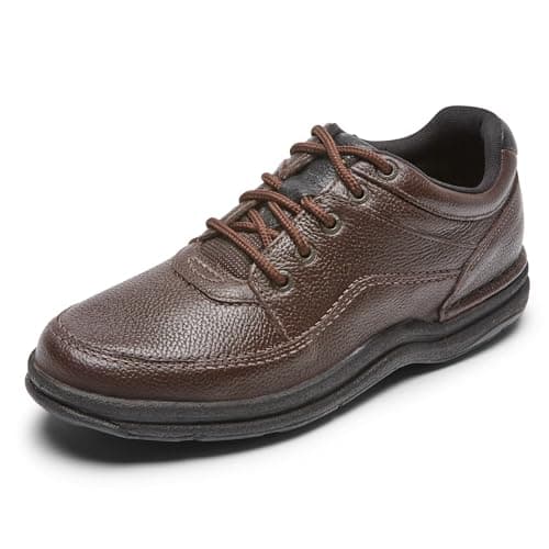 Image of Rockport Men's World Tour Classic Chocolate Nubuck Casual Shoe 10 Men US