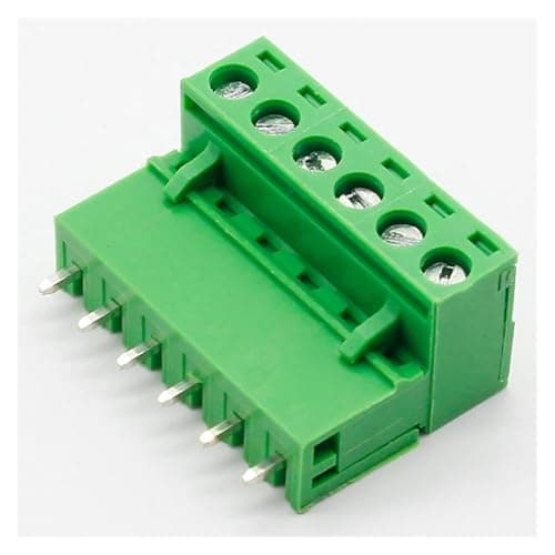 Image of ZDVHOMCB 5 sets ht5.08 6pin Terminal type 300V 10A 5.08mm pitch connector pcb screw terminal block